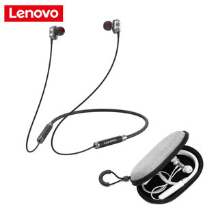 Lenovo HE08 wireless in-ear neckband earphones - Black