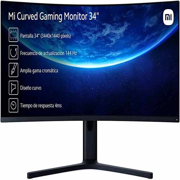 Mi Curved Gaming Monitor 34" 144Hz (3440*1440pixel) - Black