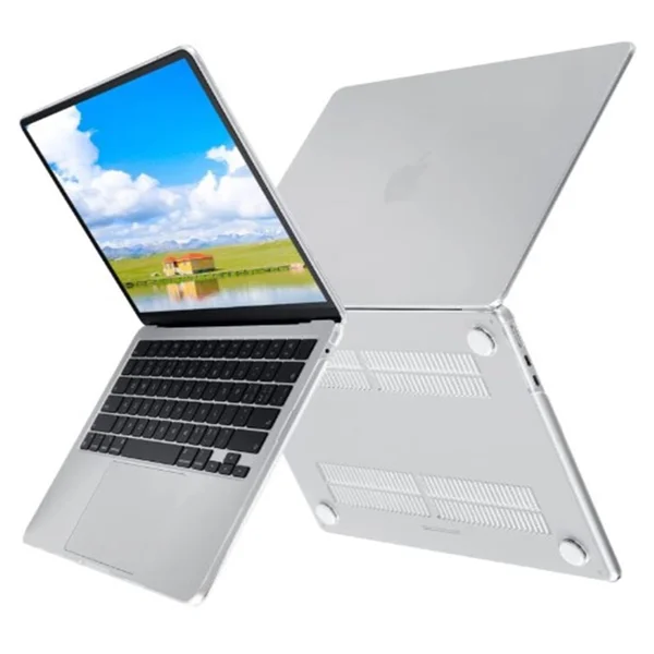 WiWU Crystal Shield Case for Macbook 13 Pro 2022  13.6 Air 2022  4.2 Pro 2021- Transparent